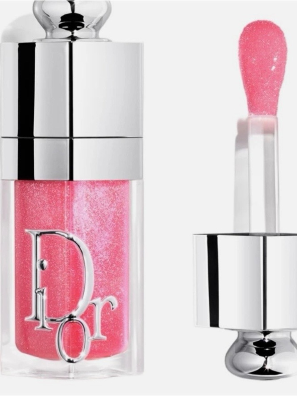Dior Shimmer Lip Gloss — Iridescent Pink